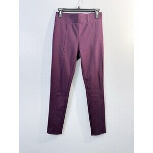 Gap Womens size S High Rise Seamed Ponte Stretch Leggings Sectret Plum Purple